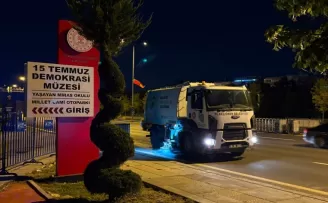 Ankara Keçiören’de NATO için temizlik mesaisi