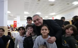 Ankara Keçiören’de yetim ve öksüz çocuklara özel sofra