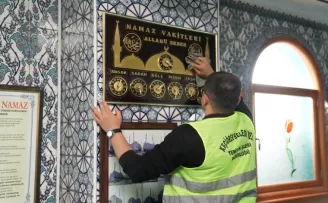 Ankara Keçiören’deki camilere kapsamlı bayram temizliği