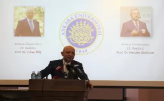 Ankara Üniversitesi’nde devir teslim
