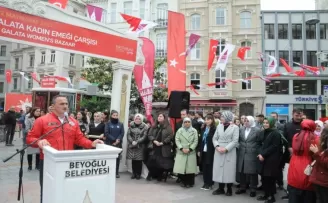 Anneler Günü’ne özel “Galata Kadın Emeği Çarşısı” açıldı
