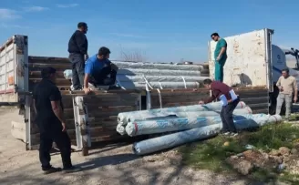 Antalya Büyükşehir’den üreticiye sera naylonu desteği