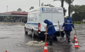 Antalya Büyükşehir yağmur teyakkuzunda! 464 personel sahada