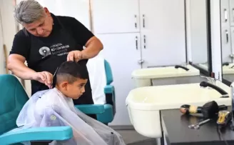 Antalya’nın yaylalarında mobil kuaför hizmeti