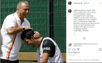 Arda Turan’dan Fatih Terim’e geçmiş olsun mesajı
