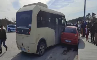 Arnavutköy’de trafik kazası:1 ölü,3 yaralı
