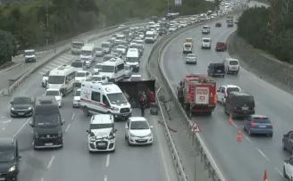 Arnavutköy’de trafik kazası: 1 yaralı
