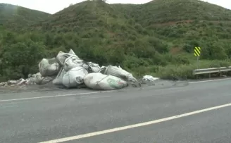 Arnavutköy’de yol kenarına bırakılan madde paniğe neden oldu

