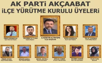 AK Parti Akçaabat'ta görev dağılımı yapıldı 