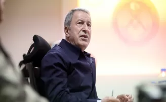 Milli Savunma Bakanı Akar ve komutanlar Hatay'da