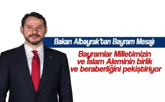 Bakan Albayrak'tan bayram mesajı!