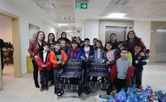 Ataşehirli çocuklardan depremzede kardeşlerine anlamlı destek
