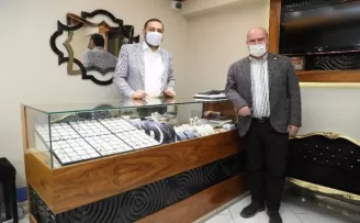 ATO Başkanı Baran, kuyumcuları ziyaret etti
