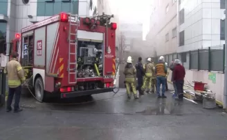 Avcılar’da et işleme tesisinde korkutan yangın
