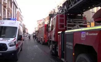 Avcılar’da iş yerinde korkutan yangın
