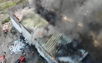 Avcılar’da tekstil atölyesinde yangın
