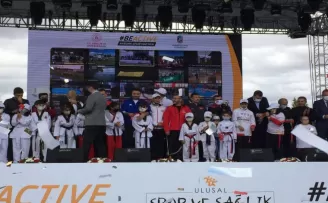 Avrupa Spor Haftası’nda Anıttepe’de sporcular harekete geçti
