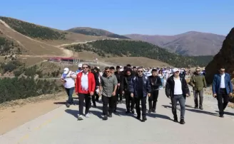 Avrupa Spor Haftası’nda Gümüşhane’de doğa yürüyüşü düzenlendi
