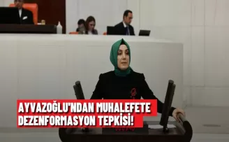 Ayvazoğlu'ndan muhalefete dezenformasyon tepkisi!