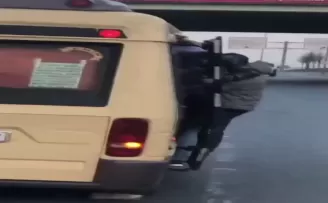 Bağcılar’da yürekleri ağza getiren görüntü
