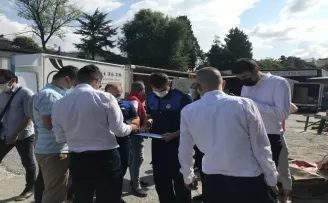 Bahçelievler’de kaçak göçmen denetimi
