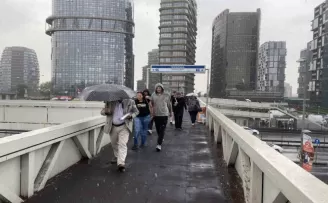 Bahçelievler’de sağanak yağış etkili oldu

