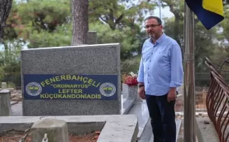 Bakan Kasapoğlu, Lefter Küçükandonyadis’i andı
