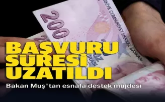 Bakan Muş desteklemelerde başvuru süresini uzattı! 