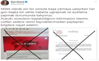 Bakan Selçuk’tan personel maaşından kesinti yapılacağı iddiası hakkında açıklama
