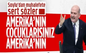 Bakan Soylu’dan Muhalefete Sert Sözler!