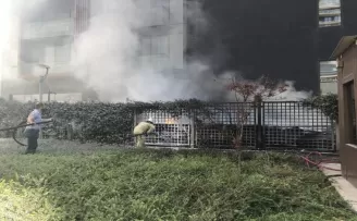 Bakırköy’de yangın paniği
