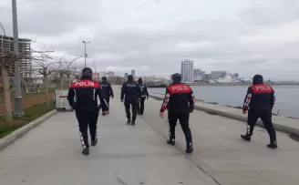 Bakırköy sahilinde ekipler denetim gerçekleştirdi
