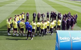 Barcelona, korona virüs nedeniyle tüm faaliyetlerini durdurdu!
