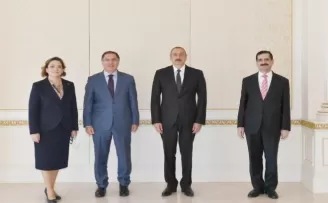 Başdenetçi Malkoç, Azerbaycan Cumhurbaşkanı Aliyev’le görüştü
