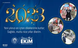Başkan Ekim'den yeni yıl mesajı