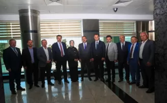 Başkan Ekim ilçe yatırımları için Ankara’ya gitti
