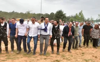 Başkan Eşki Karadeniz rüzgarına eşlik etti