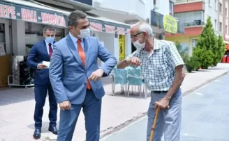 Başkan Köse’den esnafa ve vatandaşa maske
