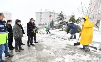 Başkan Köse saha çalışmalarını denetledi
