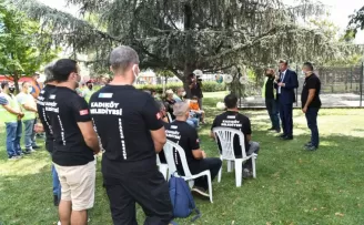 Başkan Odabaşı’nı duygulandıran buluşma

