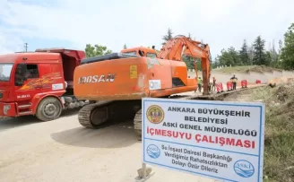 Başkent’in içme suyu hatları asbestli borulardan temizleniyor

