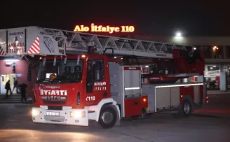 Başkent itfaiyesi yeni yıla görev başında girdi
