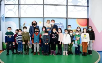 Başkent Millet Bahçesi çocuklarla renklendi
