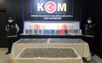 Başkent polisinden dev tarihi eser operasyonu
