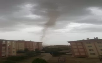 Başkent’te hortum dehşeti
