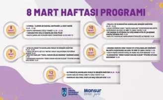Başkent’te “Kadınlar Günü” bu yıl kırsala taşınacak
