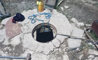 Başkent’te kuyuya düşen ineği itfaiye kurtardı
