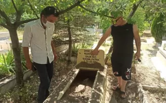 Başkent’te mezarlıkta sır dolu olay
