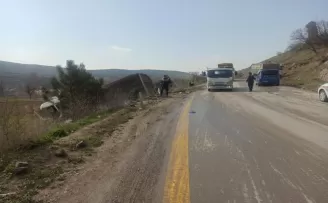 Başkent’te trafik kazası: 1 yaralı
