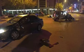 Başkent’te trafik kazası: 2 yaralı
